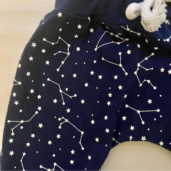 “I Love You To The Moon & Back” Navy Blue Space Theme Graphic Print 3 Piece Set - Picture 8 of 9